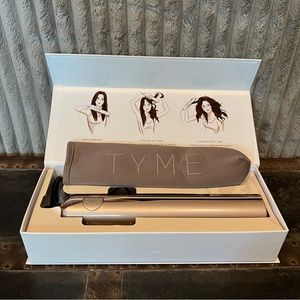 TYME 2-in-1 Curling Wand and Straightener
